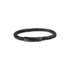 Kép 1/2 - AZE Iron Single String Black On Black karkötő 21 cm - AZ-BL004-C-210