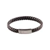 Kép 1/2 - AZE Junior Single Flat String Brown karkötő 16,5 cm - AJ-BL403-B-165_3I