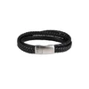 Kép 1/4 - AZE Iron Three String Black karkötő 21 cm - AZ-BL002-A-210_3I