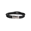 Kép 1/4 - AZE Iron Four String Black karkötő 19,5 cm - AZ-BL003-A-195_3I
