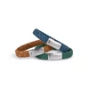 Kép 2/4 - AZE Iron Jack Racing Green karkötő 21 cm - AZ-BL005-F-210_3I