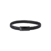 Kép 1/2 - AZE Single Flat String Black-on-Black karkötő 21 cm - AZ-BL010-C-210