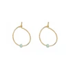 Kép 1/2 - Alisia ezüst Crystal Bead Midi fülbevaló - AL1194-Oro-Menta