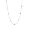 Kép 1/2 - Alisia ezüst Crystal Bead nyaklánc - AL880-Argento-Gri