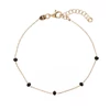 Kép 1/4 - Alisia Crystal Bead karkötő - AL879-Oro-Nero