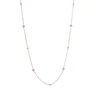 Kép 1/3 - Alisia Crystal Bead nyaklánc - AL880-Oro-Lilla