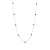 Kép 1/5 - Alisia Crystal Bead nyaklánc - AL880-Oro-Nero
