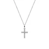 Kép 1/2 - Amen ezüst Kereszt nyaklánc 47 cm - CRBB03