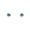 Kép 1/2 - Ezüst szív fülbevaló - 02107-138-S