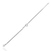 Kép 2/2 - Ezüst végtelen szív karlánc 17 cm - 07118-99