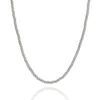 Kép 2/2 - Fehér arany nyaklánc 45 cm - 03F118-2