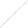 Kép 2/2 - Ezüst bokalánc 27 cm - 08118-11