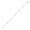 Kép 1/3 - Fehér arany karlánc 19 cm - 129-L304-BR-CLKL-F