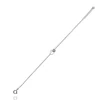 Kép 1/3 - Ezüst dupla szív karlánc 20 cm - 07118-163