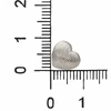Kép 3/6 - Ezüst szív fülbevaló - 02107-339