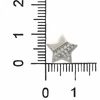 Kép 3/4 - Ezüst csillag fülbevaló - 02107-357