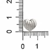 Kép 3/6 - Ezüst szív fülbevaló - 02107-360