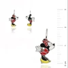 Kép 2/5 - Ezüst Mickey & Minnie gyerek fülbevaló - 02203-45