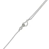Kép 2/4 - Ezüst végtelen szív karkötő 20 cm - 07118-189