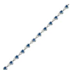 Kép 2/3 - Ezüst szív karlánc 21 cm - 07118-192