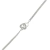 Kép 2/4 - Ezüst szív karlánc 20 cm - 07118-196