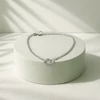 Kép 3/4 - Ezüst szív karlánc 20 cm - 07118-196