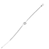Kép 1/4 - Ezüst szív karlánc 20 cm - 07118-196