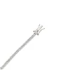 Kép 2/4 - Ezüst tenisz karkötő 19 cm - 07224-5