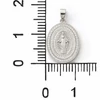 Kép 2/4 - Ezüst Szűz Mária medál - 09176-3