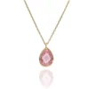 Kép 1/2 - Arany nyaklánc - SH-G09-PINK_KT