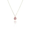 Kép 2/2 - Arany nyaklánc - SH-G09-PINK_KT