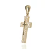 Kép 2/2 - Arany kereszt medál - UZ-PP1796-01_KT