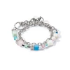 Kép 1/3 - Coeur De Lion GeoCUBE® Fusion Morning Dew karkötő - 4706/30-1522