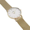 Kép 3/4 - Cluse Minuit Mesh Gold White női óra - CW0101203007