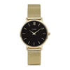 Kép 1/5 - Cluse Minuit Mesh Gold Black női óra - CW0101203017