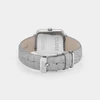 Kép 2/4 - Cluse La Tétragone Grey Alligator Silver női óra - CW0101207018