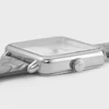 Kép 3/4 - Cluse La Tétragone Grey Alligator Silver női óra - CW0101207018