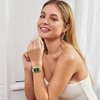 Kép 5/6 - Cluse Fluette Steel Green-Gold női óra - CW11502
