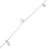 Kép 2/2 - Ezüst bokalánc 27 cm - 08118-8