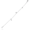 Kép 1/2 - Ezüst bokalánc 27 cm - 08118-8