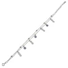 Kép 1/2 - Ezüst karkötő 21 cm - 07118-17