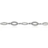 Kép 2/2 - Ezüst karkötő 21 cm - 07118-6