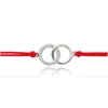 Kép 2/2 - Ezüst karkötő 16 cm - 07RED140-03
