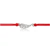 Kép 2/2 - Ezüst szárny karkötő 16 cm - 07RED144-01