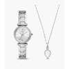 Kép 1/5 - Fossil Carlie női óra szett - ES5250SET