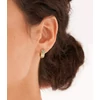 Kép 6/6 - Fossil Harlow Linear Texture női fülbevaló - JF04116710