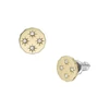 Kép 2/4 - Fossil Sadie Scalloped Edge női fülbevaló - JF04381710