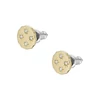Kép 3/4 - Fossil Sadie Scalloped Edge női fülbevaló - JF04381710