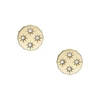 Kép 1/4 - Fossil Sadie Scalloped Edge női fülbevaló - JF04381710