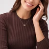 Kép 4/5 - Fossil Heritage D-Link Glitz női nyaklánc - JF04582710